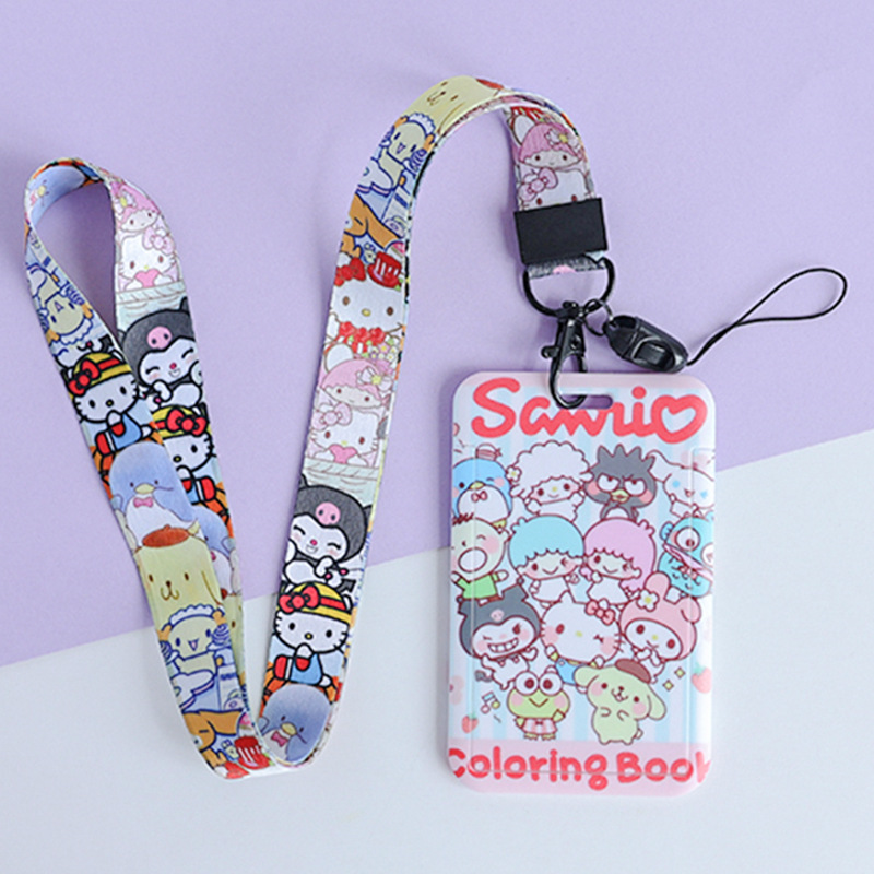 Card holder kèm dây Sanrio