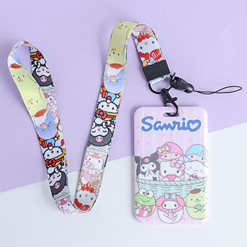 Card holder kèm dây Sanrio