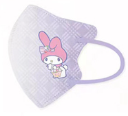 Set khẩu trang trẻ em Sanrio