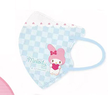 Set khẩu trang trẻ em Sanrio