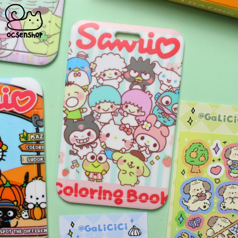 Card holder kèm dây Sanrio