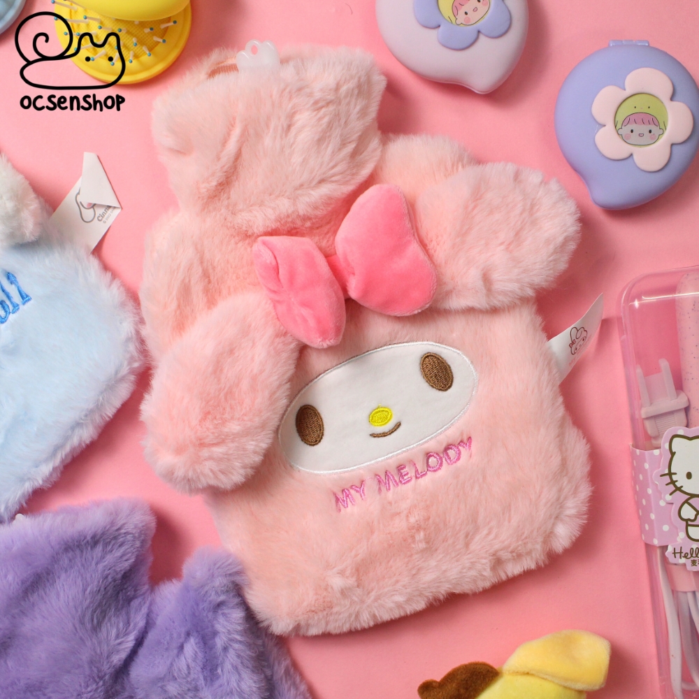 Túi chườm lông mịn Sanrio (1000ml)