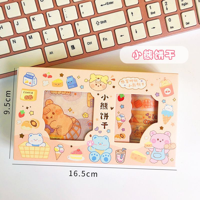 Box sticker + washitape Động vật