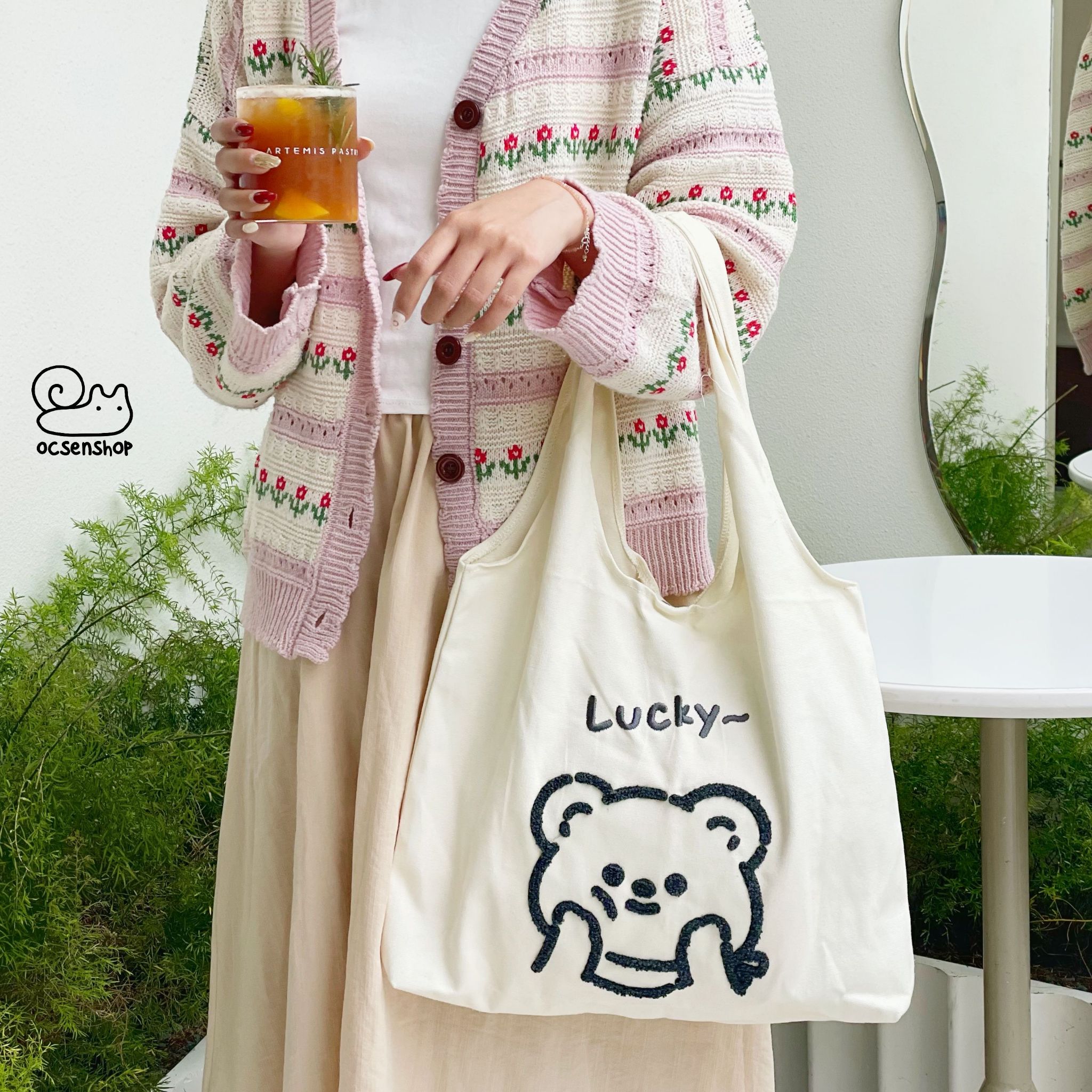 Totebag vải Lucky