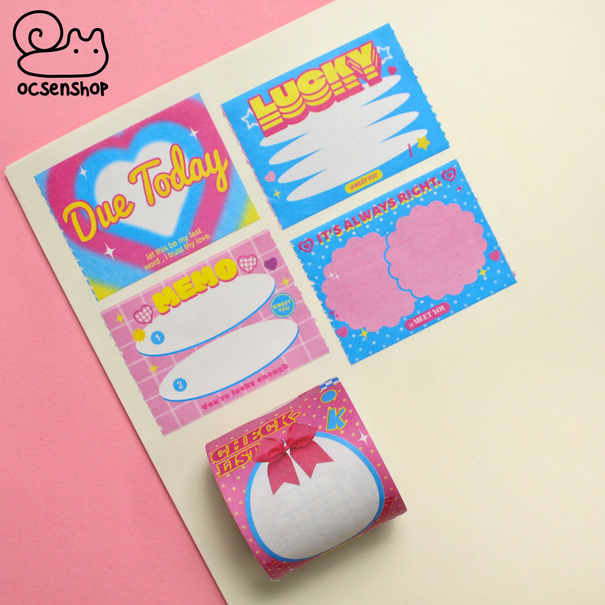 Note dạng cuộn Our sparkling dreams (4cm)