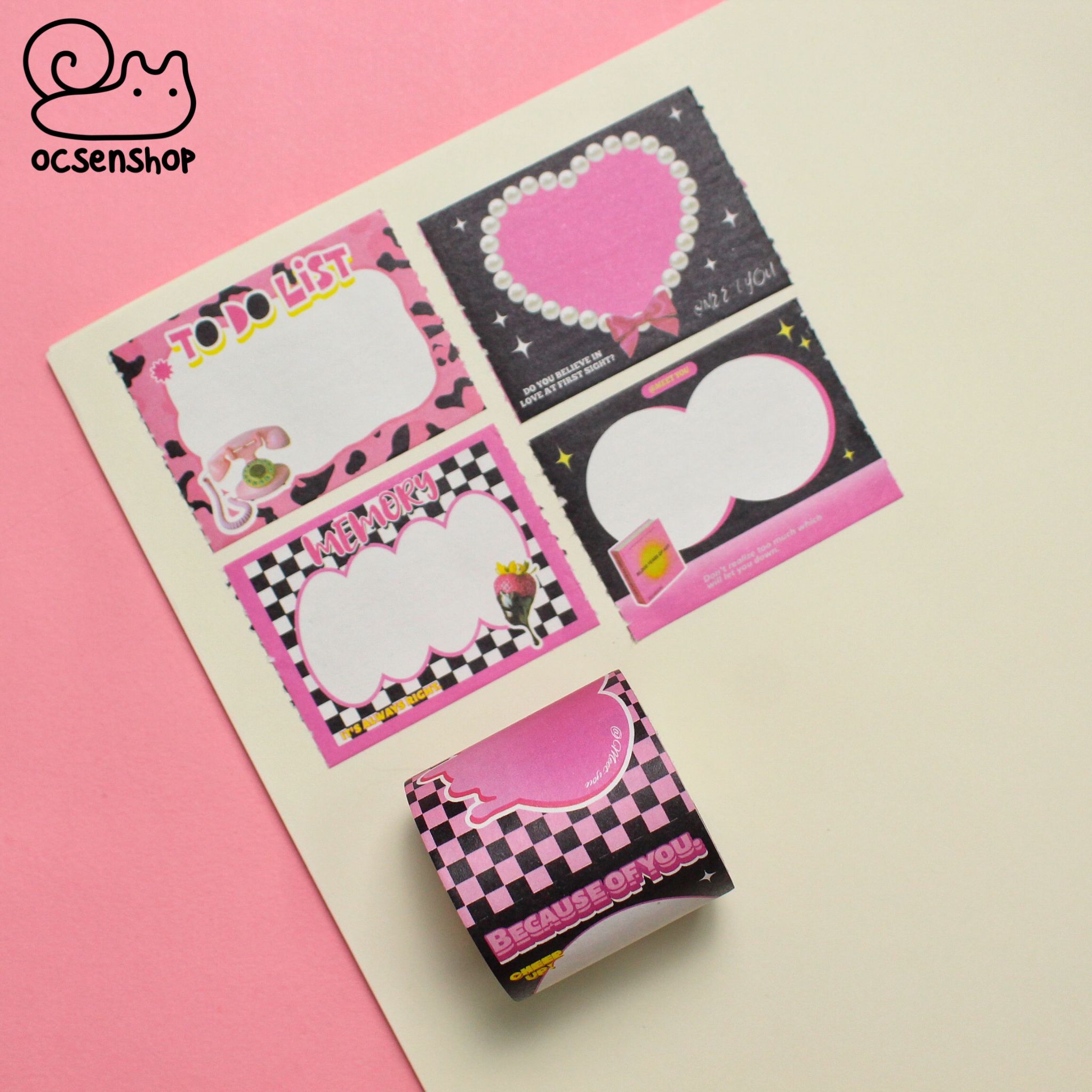 Note dạng cuộn Our sparkling dreams (4cm)