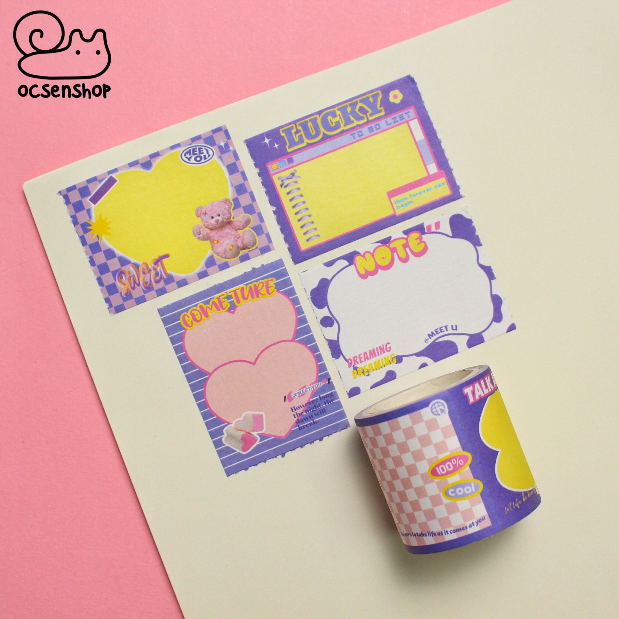 Note dạng cuộn Our sparkling dreams (4cm)