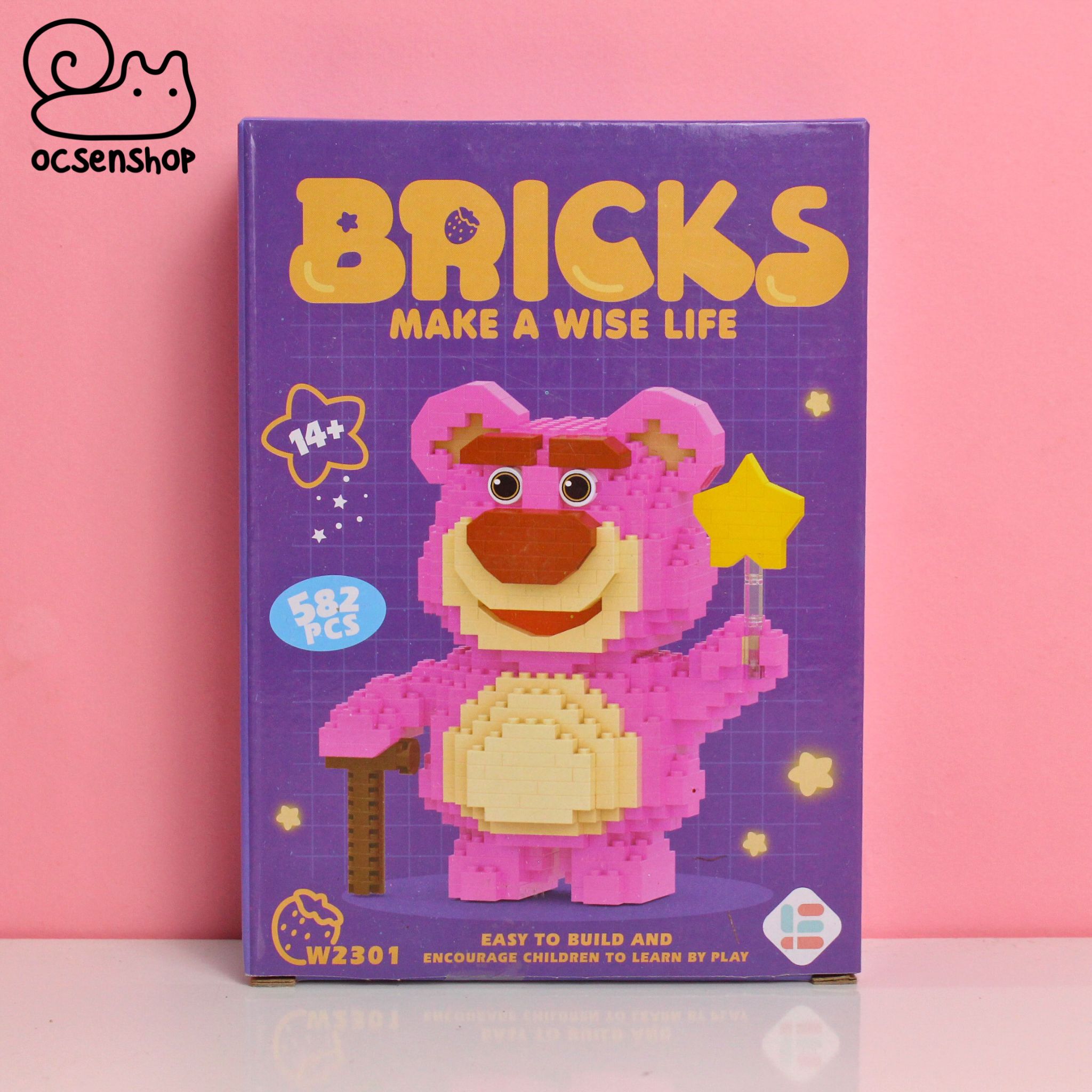 Bricks Lotso Pattern Bộ xếp hình Bricks Lotso