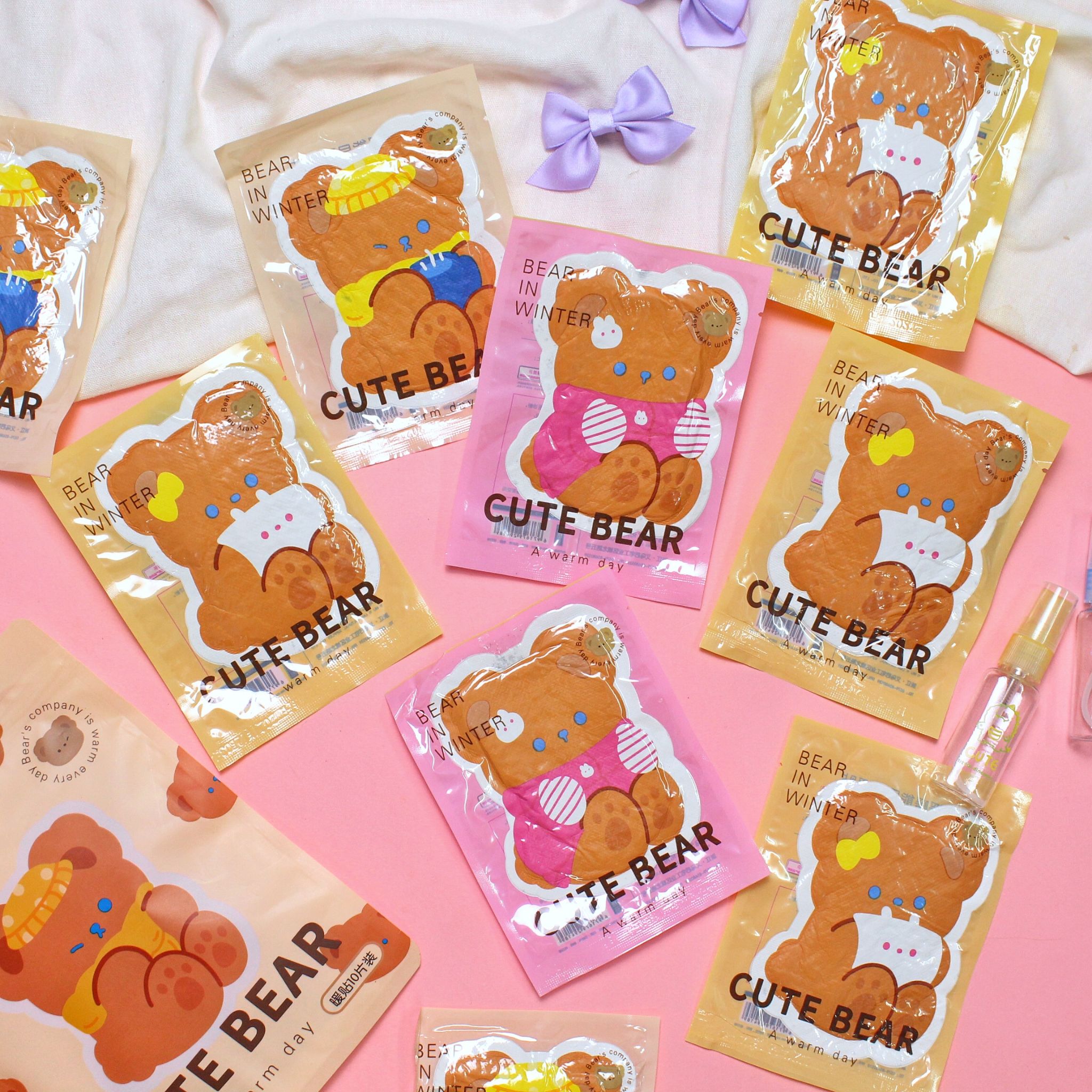 Mieng dan giu nhiet Cute bear