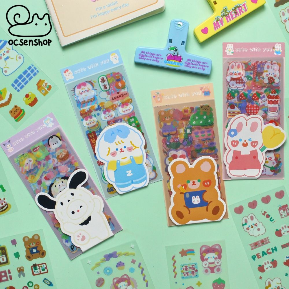 Sticker Cute with you (10 tam)