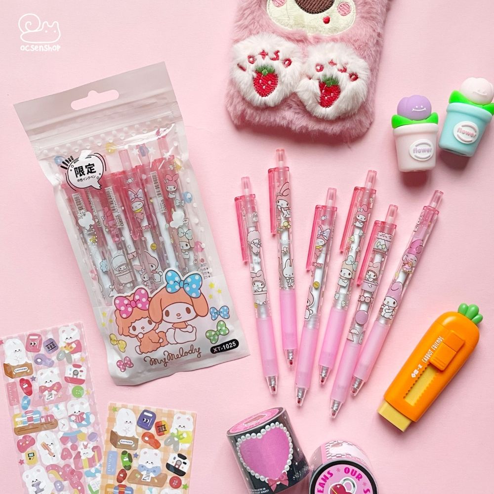 Set bút bi Sanrio (6c)