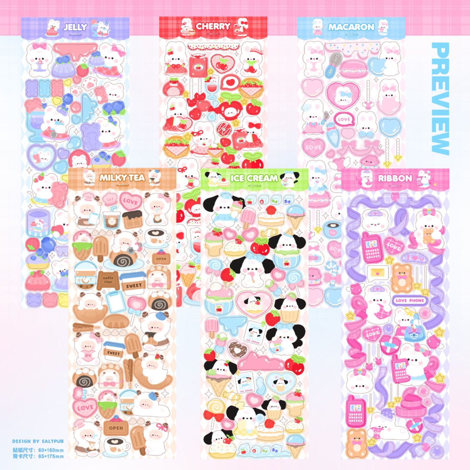 Sticker động vật Hisocute