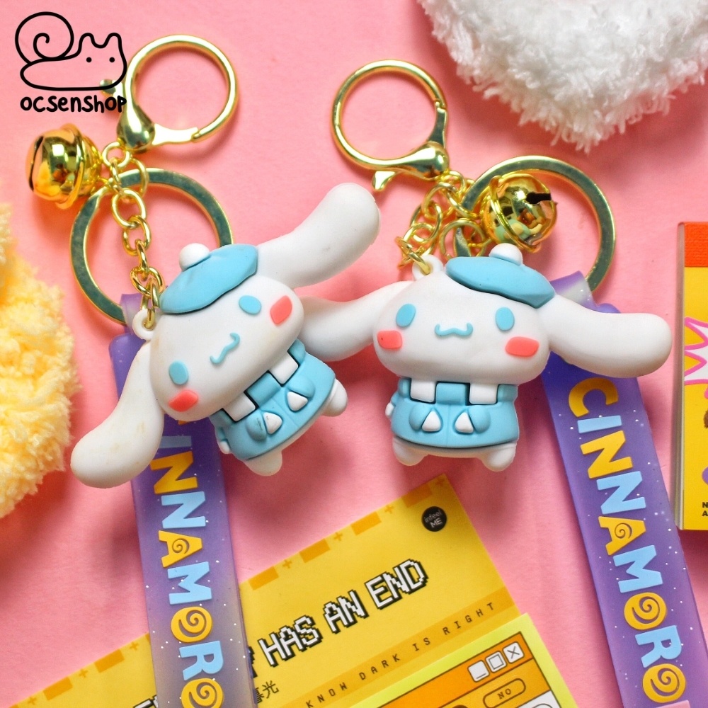 Móc khóa silicon Cinnamoroll