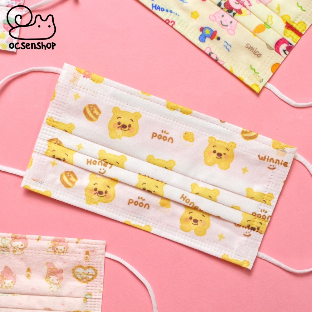 Set khẩu trang Winnie the Pooh (10c)