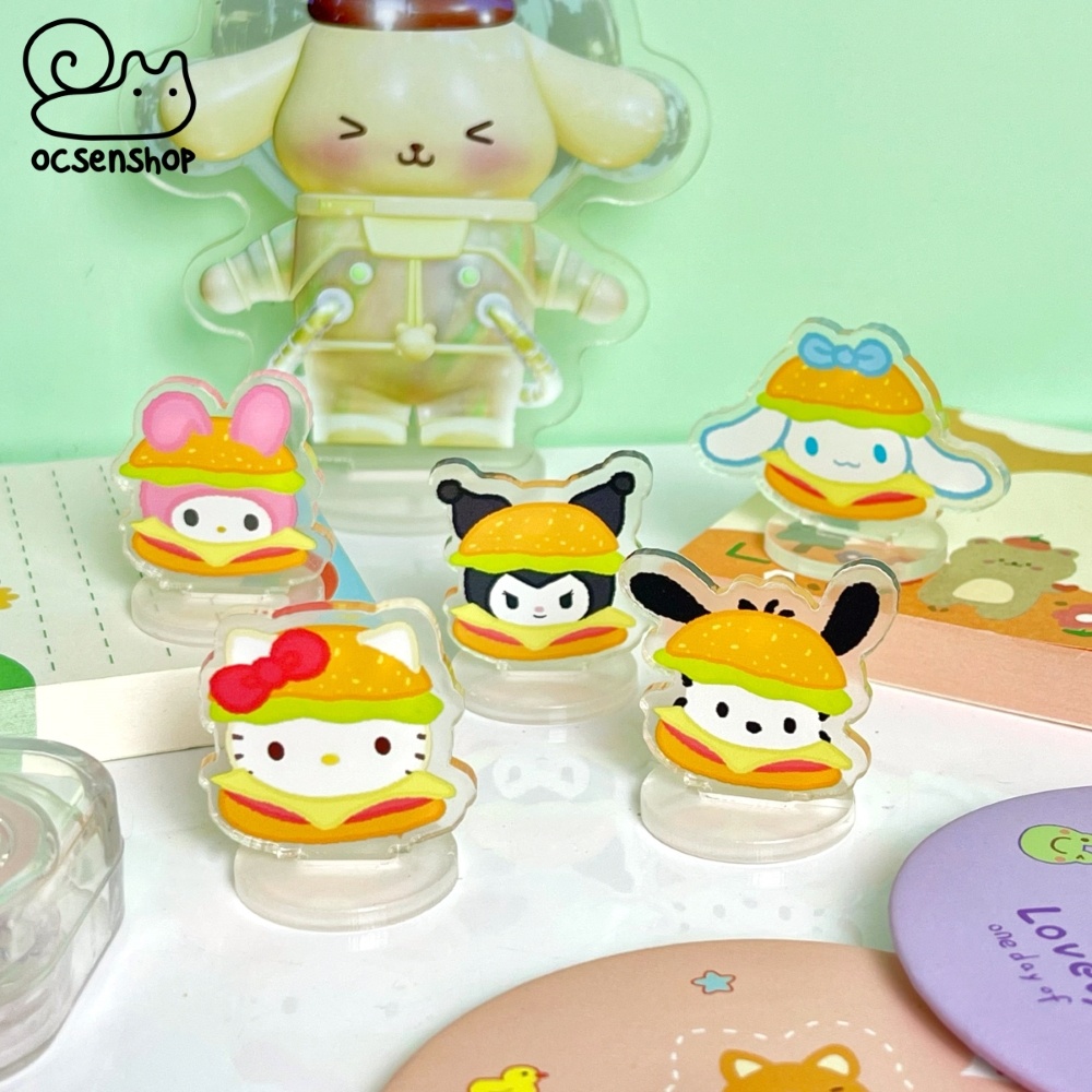 Standee Sanrio burger mini