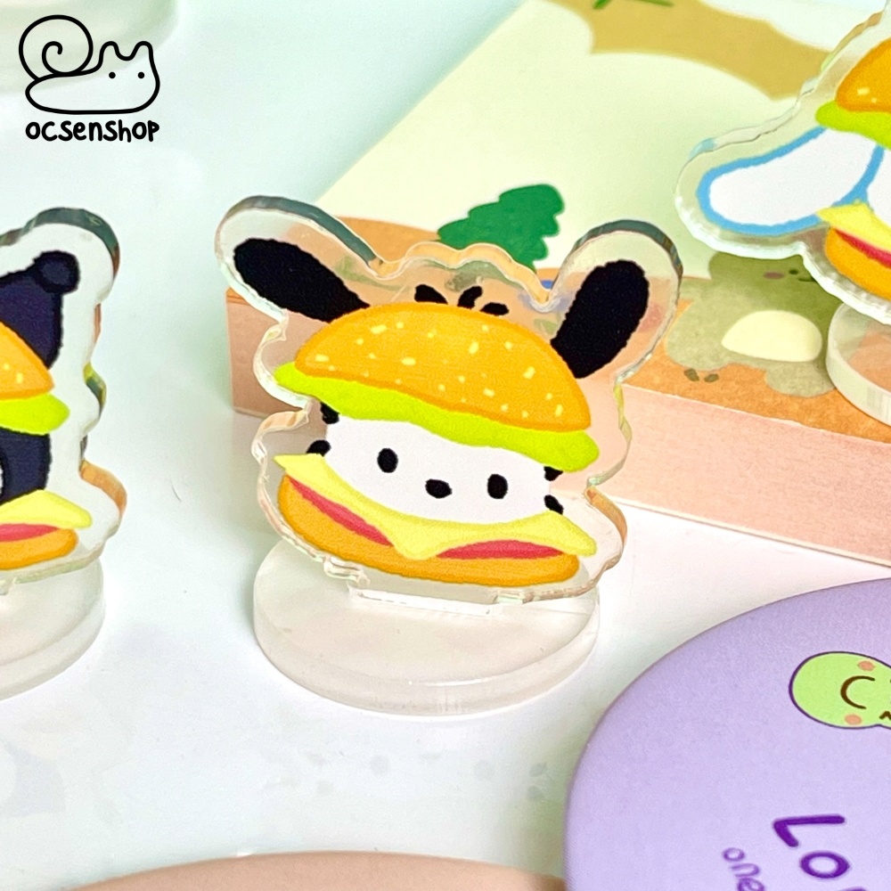 Standee Sanrio burger mini