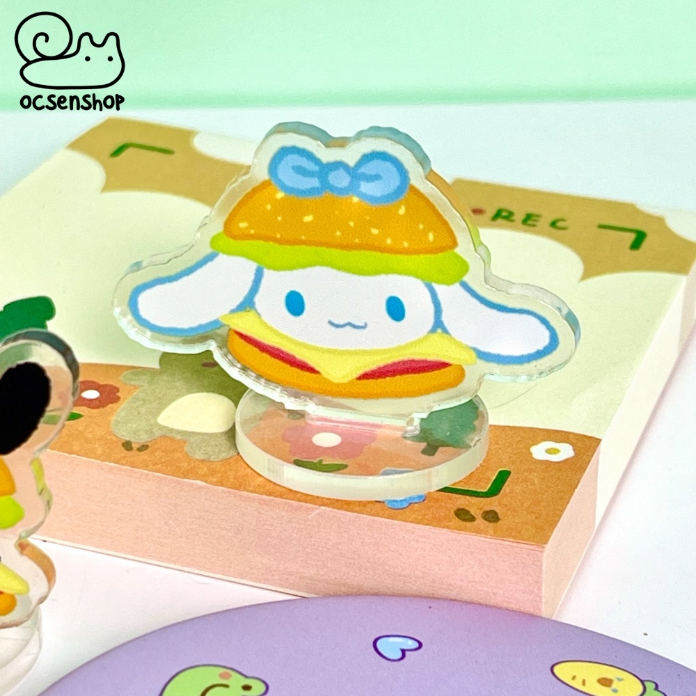 Standee Sanrio burger mini