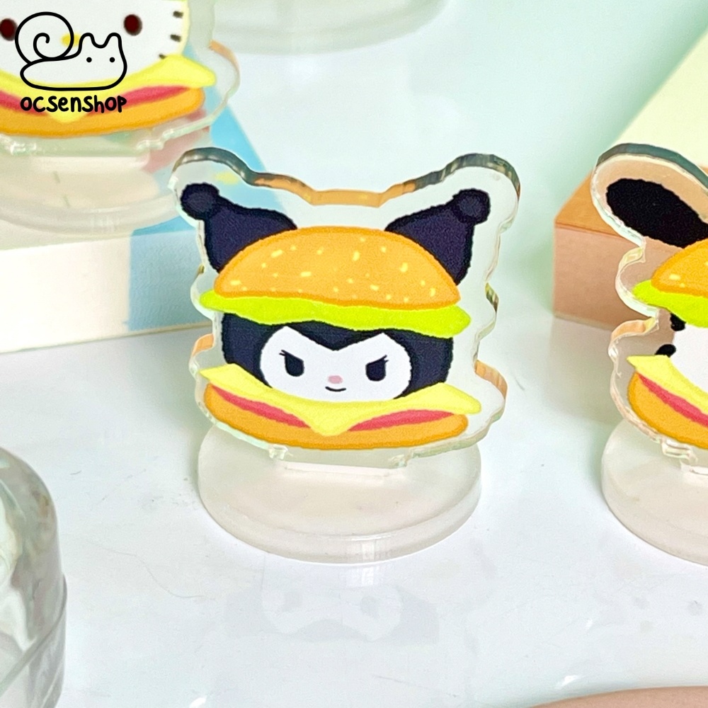 Standee Sanrio burger mini