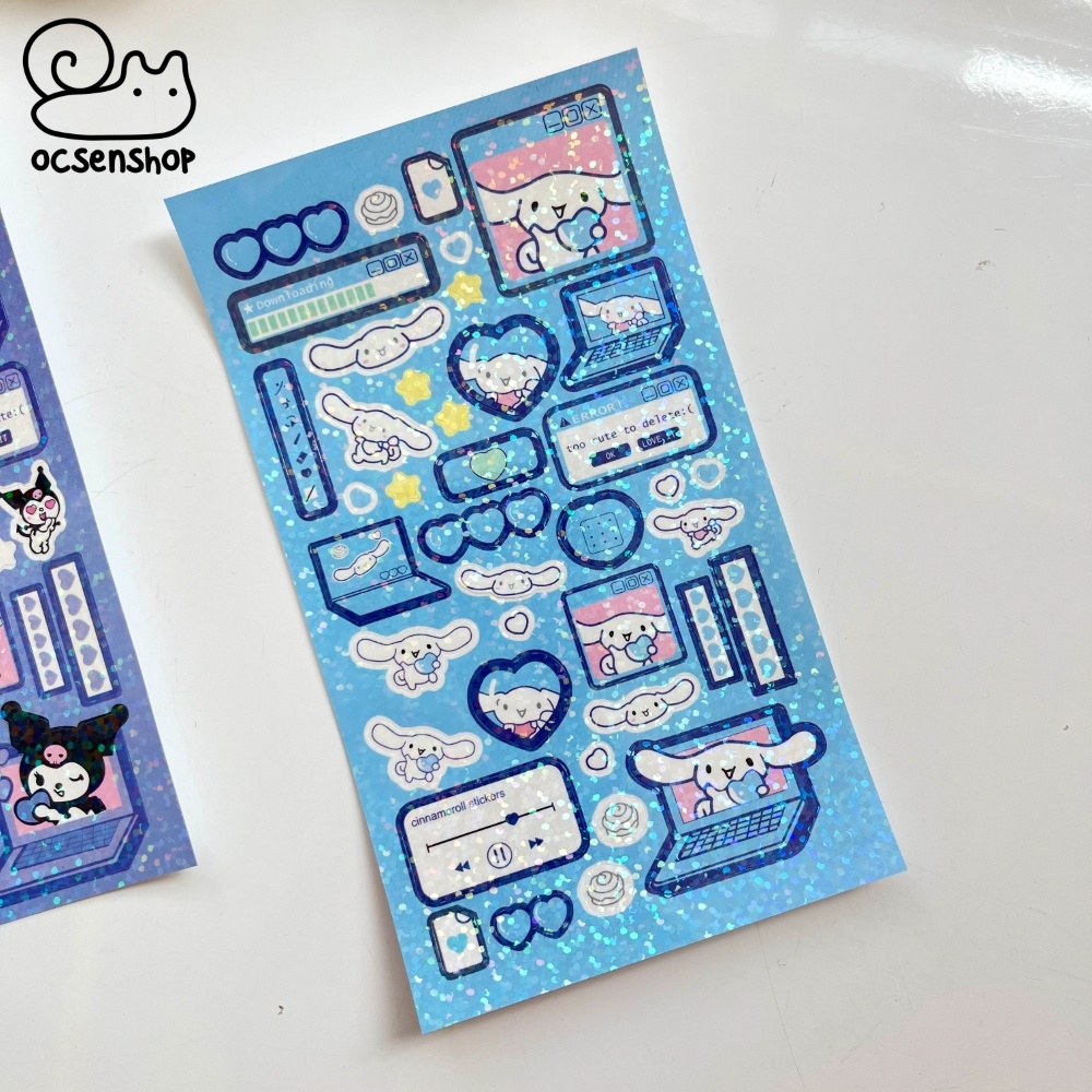 Sticker hologram Sanrio