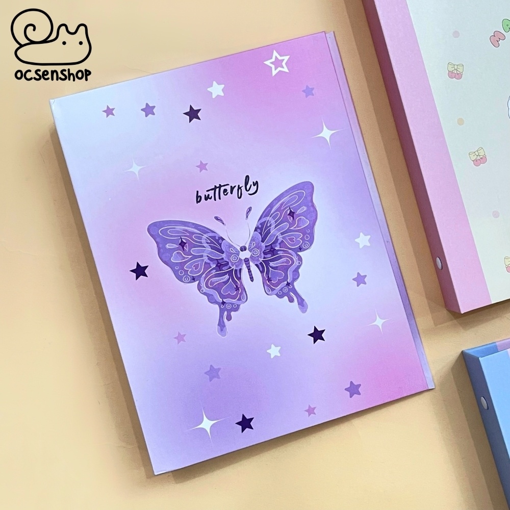 Binder cover A5 bia cung Butterfly