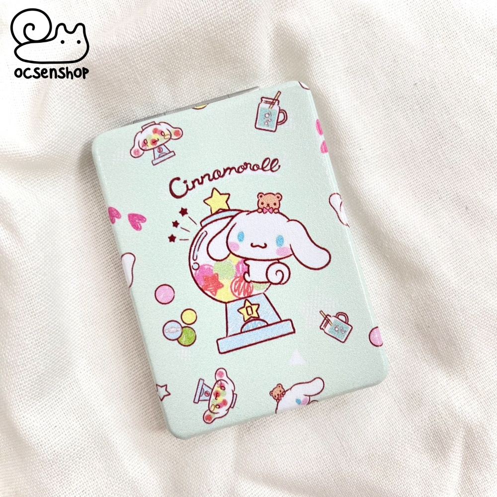 Gương bọc da 2 mặt Cinnamoroll