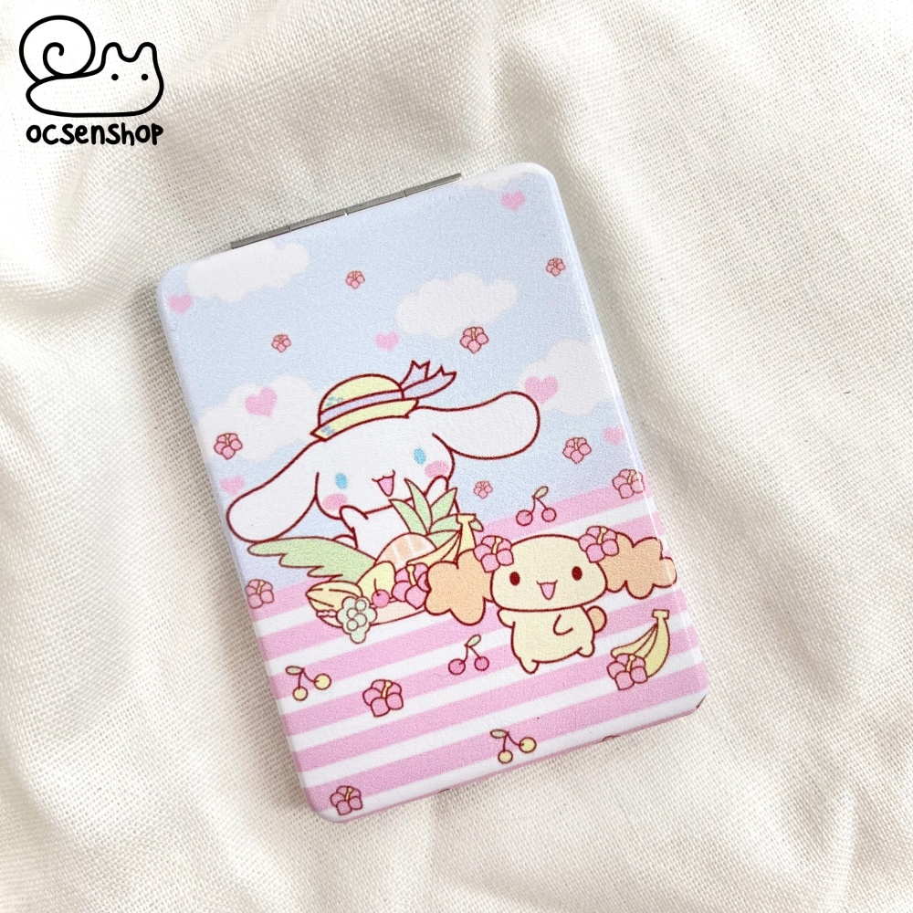 Gương bọc da 2 mặt Cinnamoroll