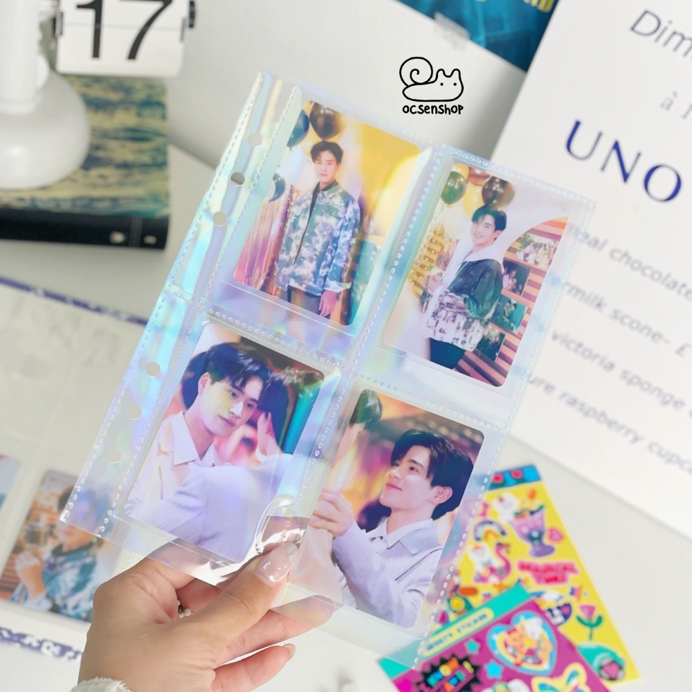 Loi PVC binder hologram A5 (4 ngan)