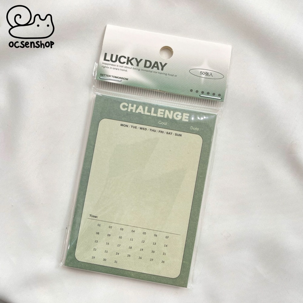 Note Lucky day