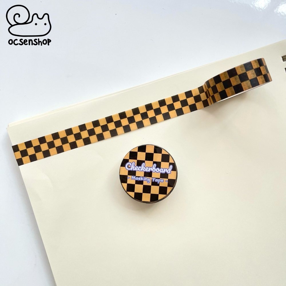 Washitape Checkerboard - 1.5cm