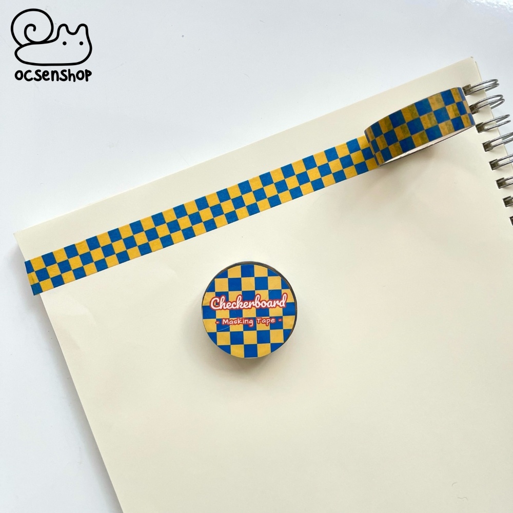 Washitape Checkerboard - 1.5cm