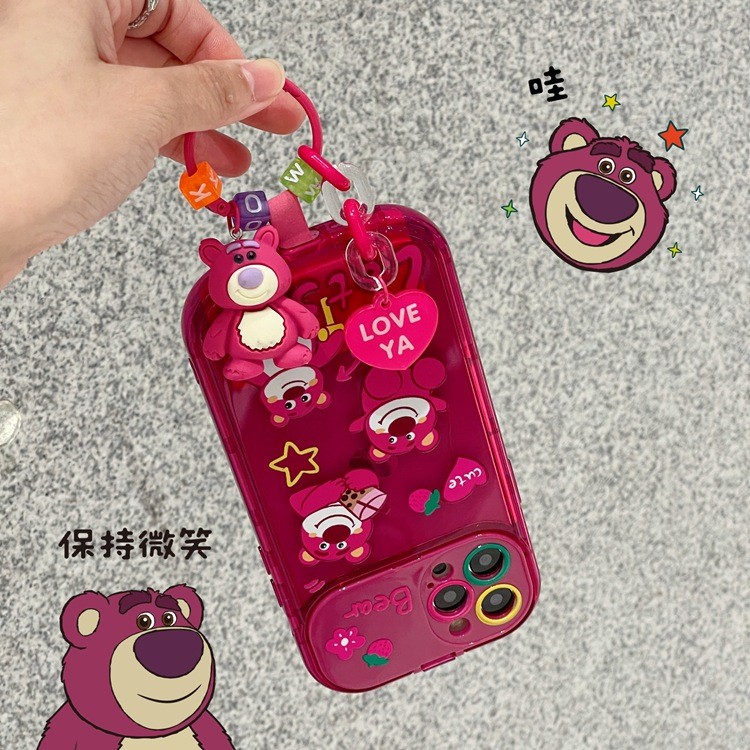 Ốp silicon Lotso kèm móc xích