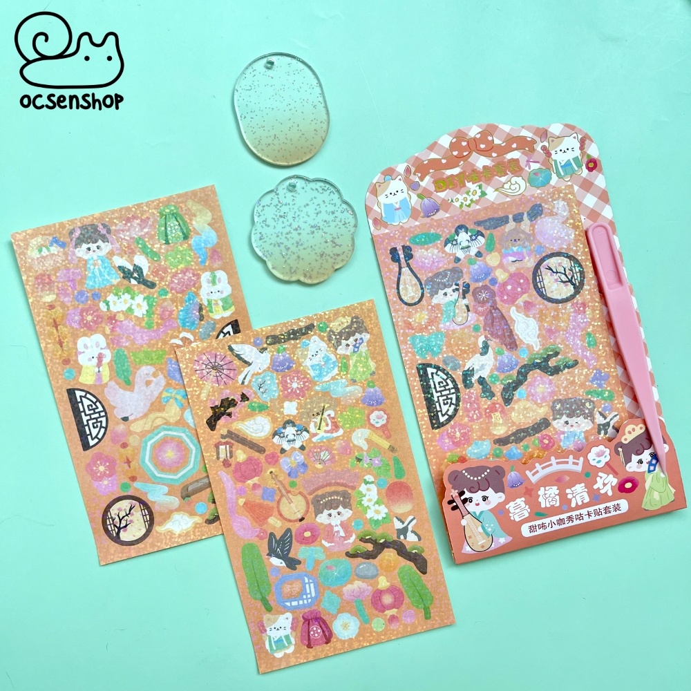 Set làm móc trang trí DIY nơ