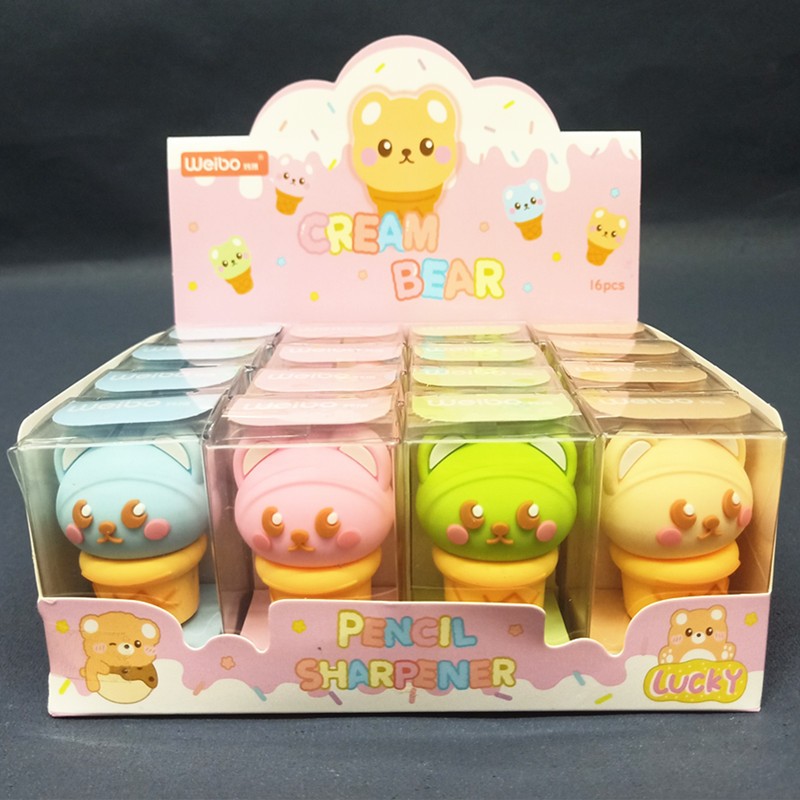 Gọt bút chì Cream Bear