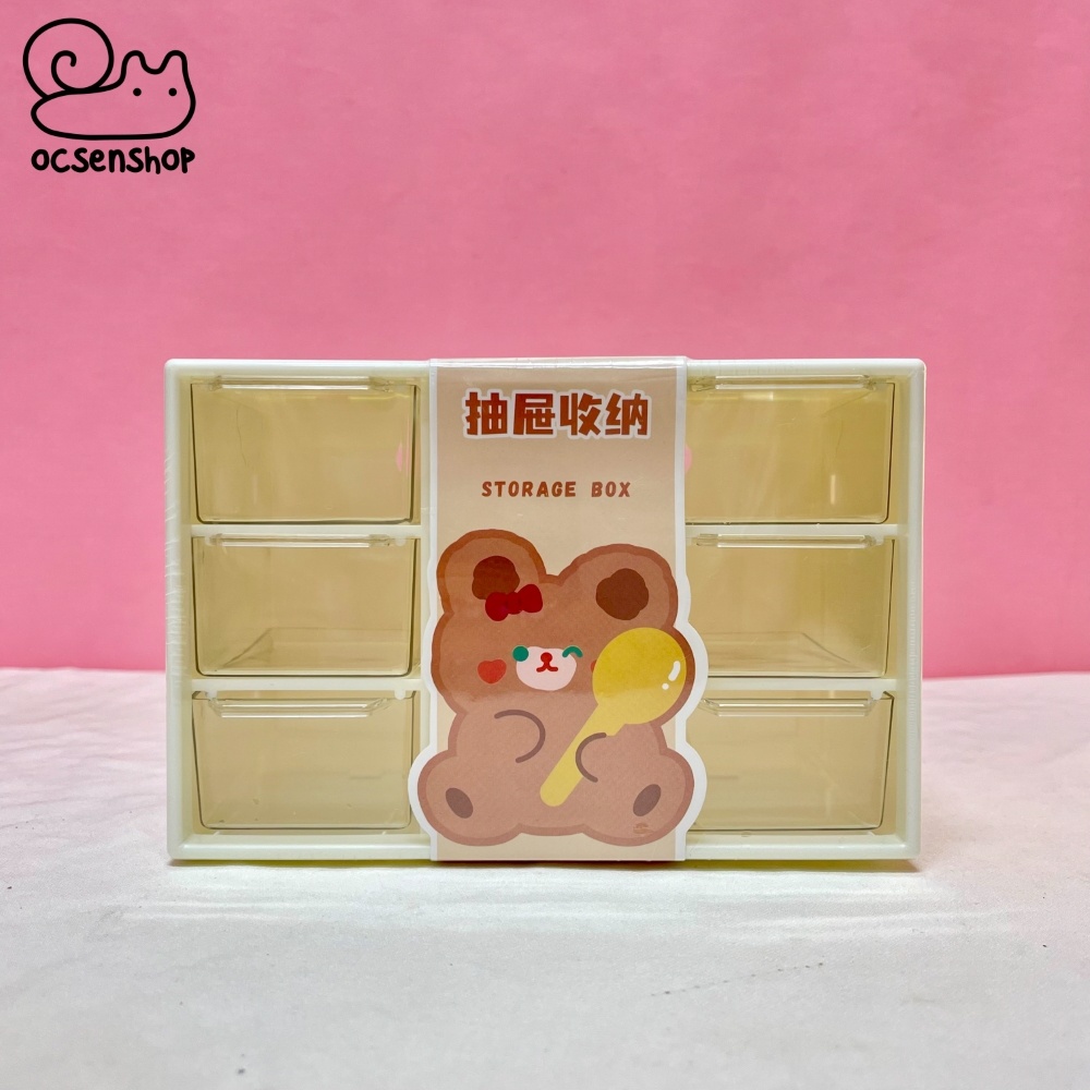 Tủ nhựa mini 9 ngăn Cartoon