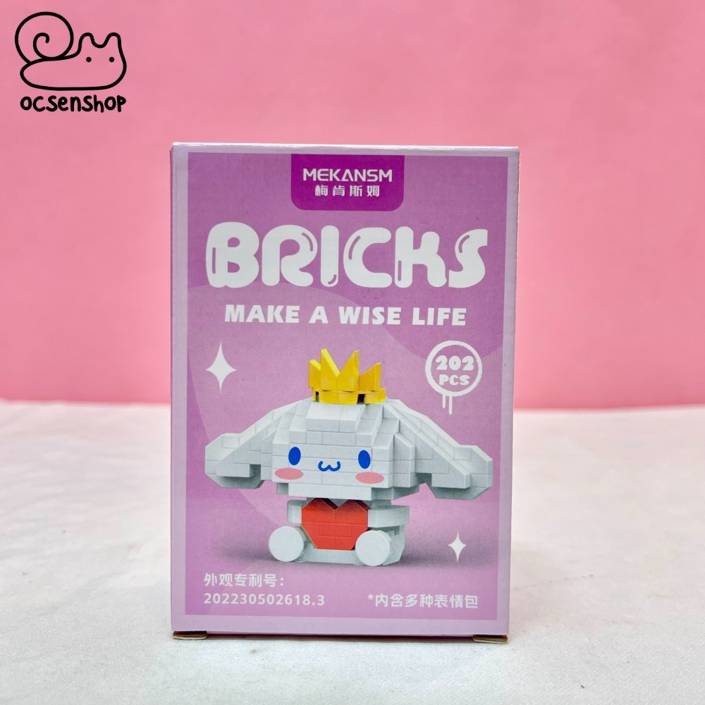 Bộ xếp hình Bricks Sanrio