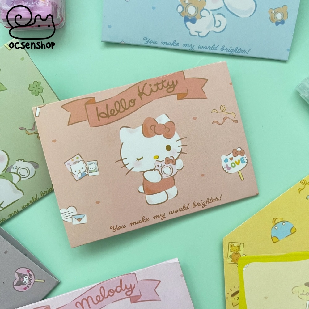 Thiệp nhỏ Sanrio ruy băng