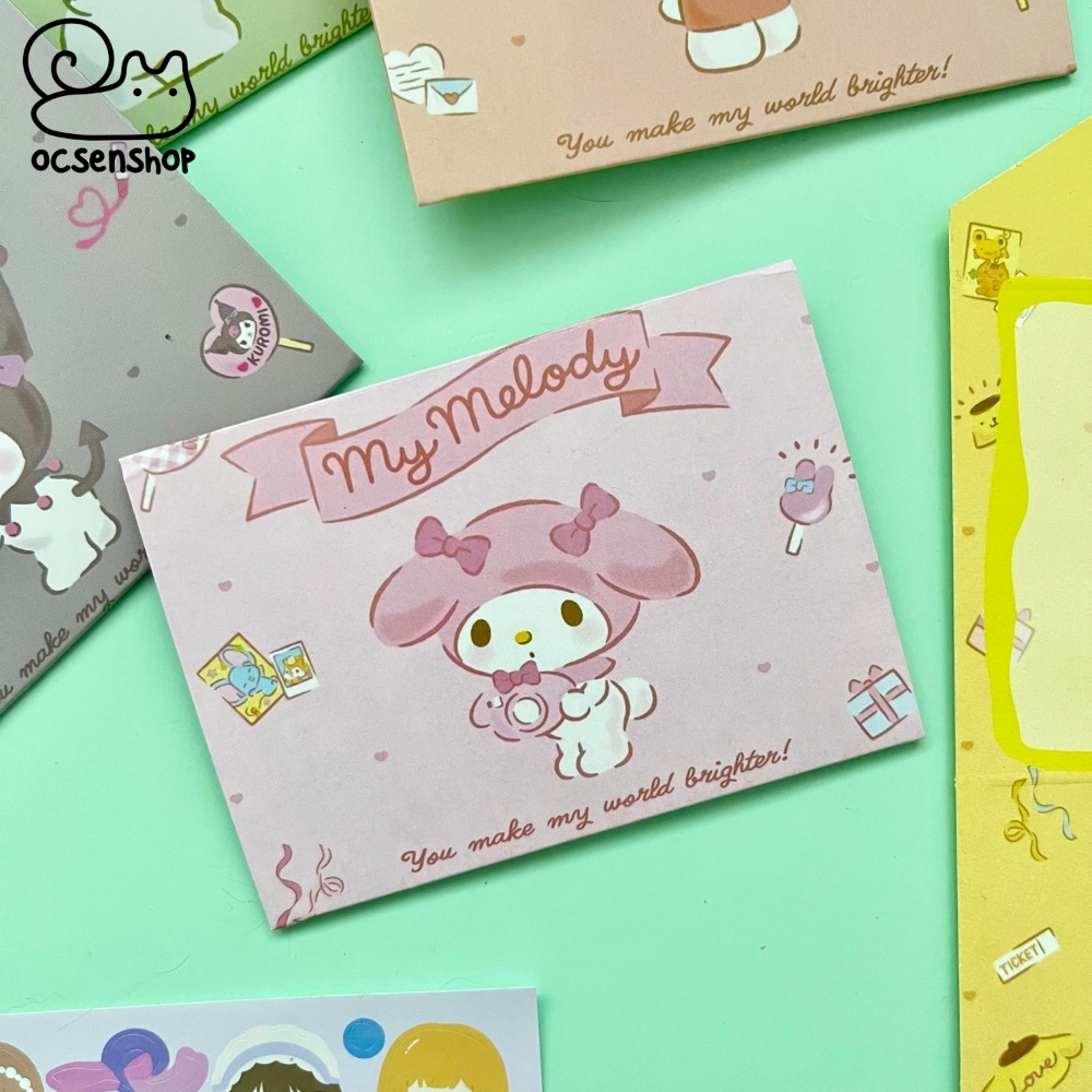 Thiệp nhỏ Sanrio ruy băng