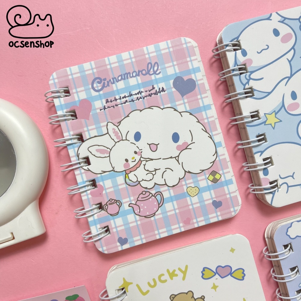 Sổ A7 gáy xoắn Cinnamoroll