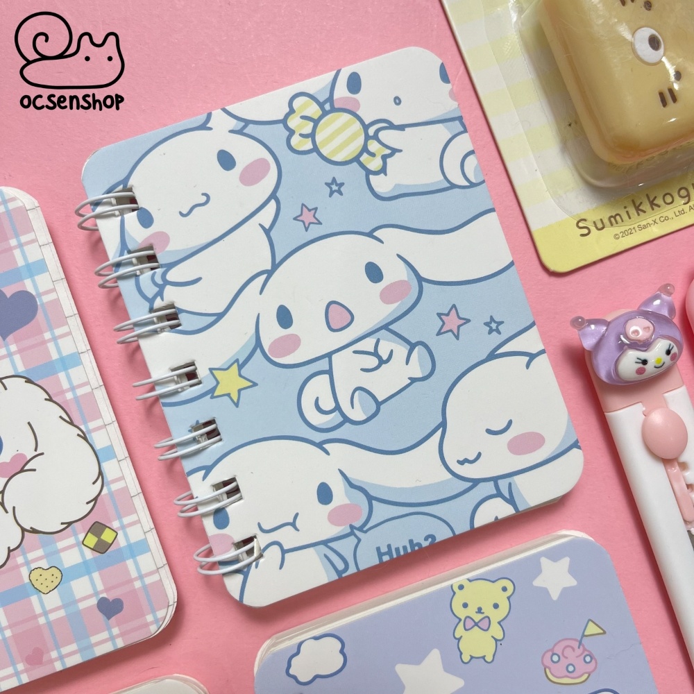 Sổ A7 gáy xoắn Cinnamoroll