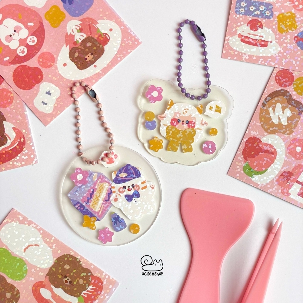 Set làm móc trang trí DIY mini