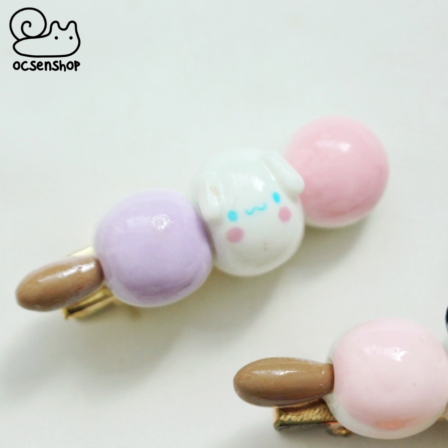 Set kẹp tóc dango Sanrio (2c)