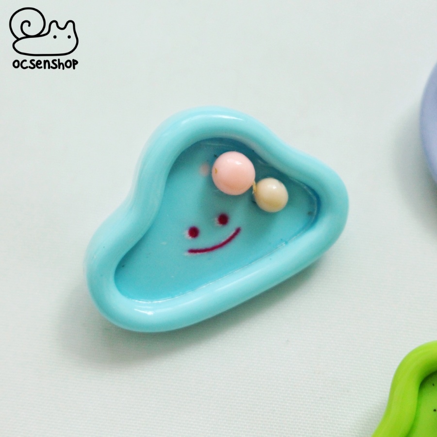 Set kẹp tóc Smile (2c)