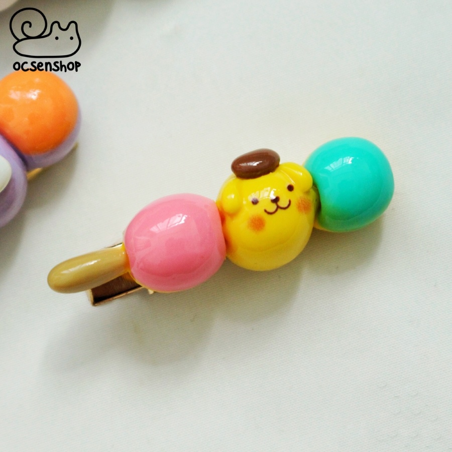 Set kẹp tóc dango Sanrio (2c)