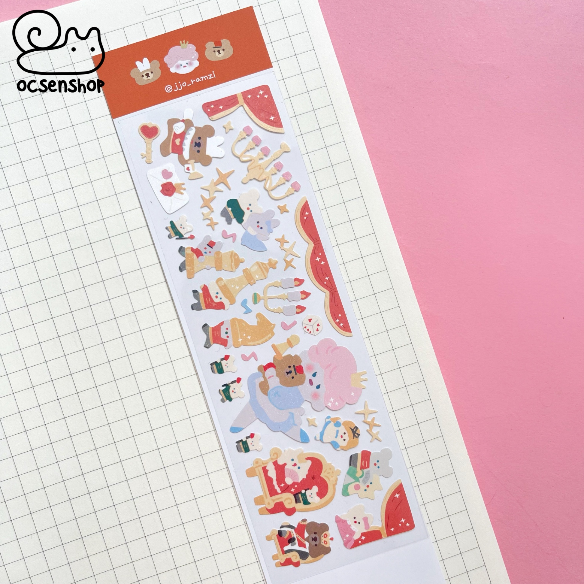 Sticker Cute Girl