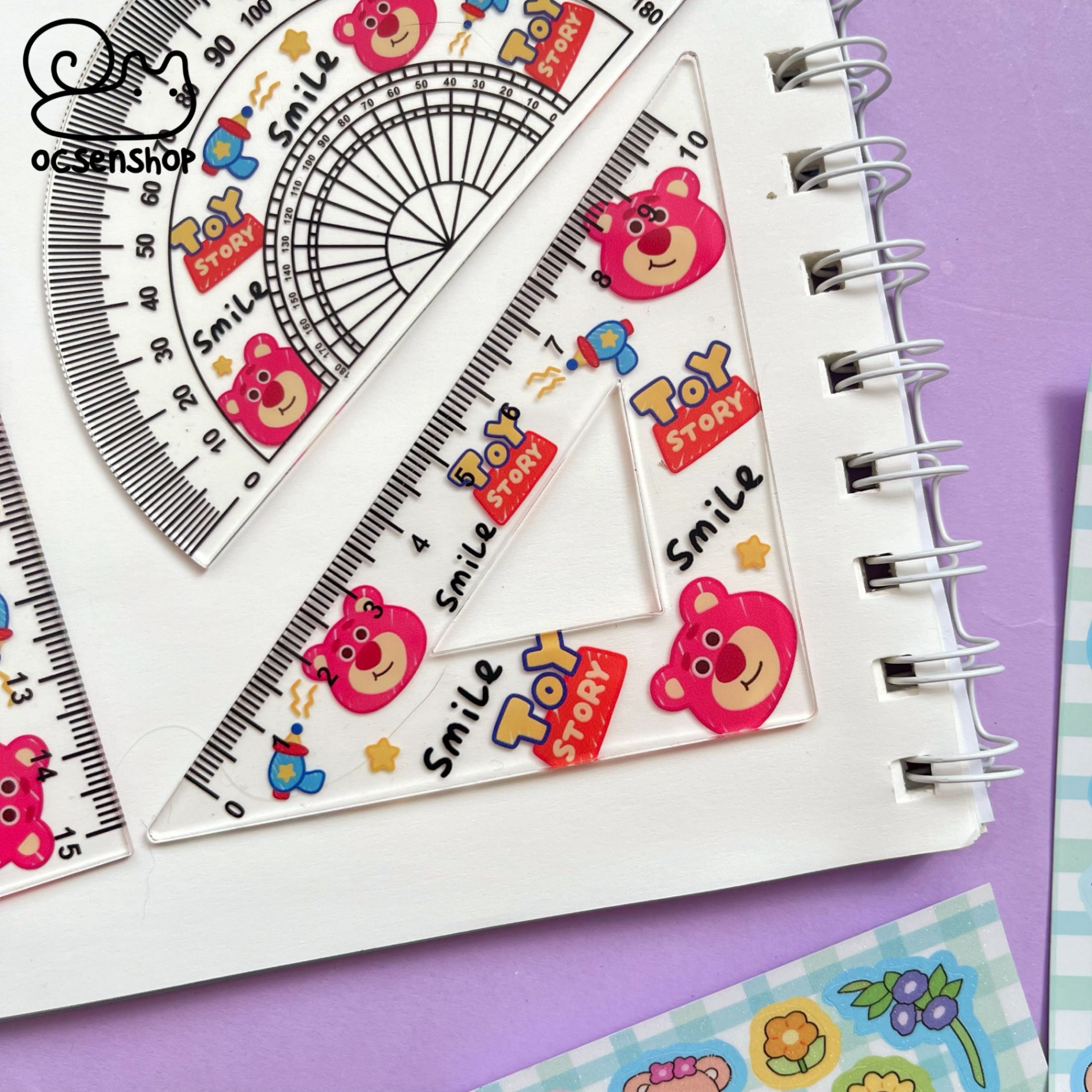 Set thước kẻ Sanrio (4c)