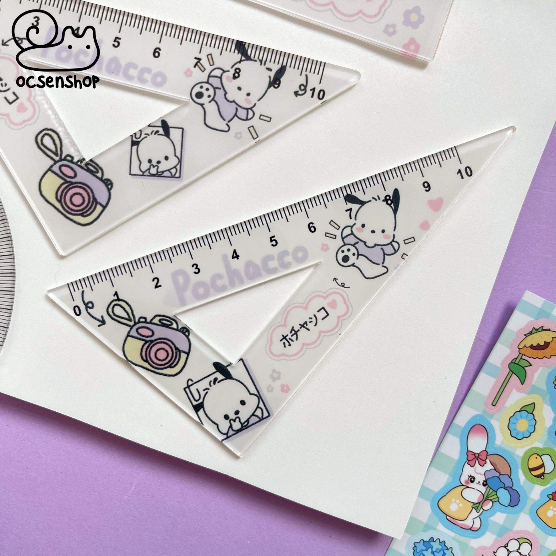 Set thước kẻ Sanrio (4c)