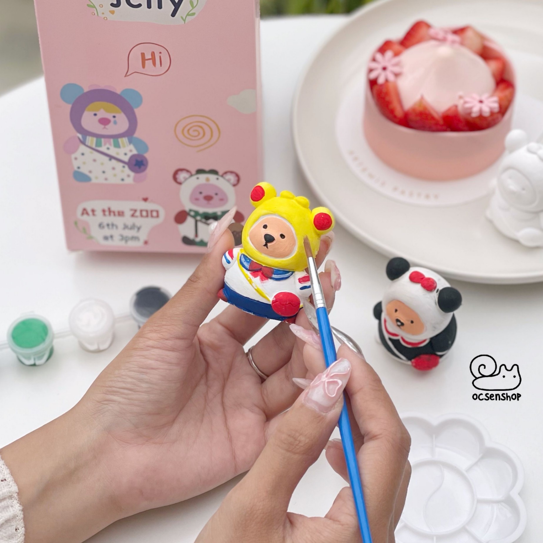 Set tượng mini Gấu