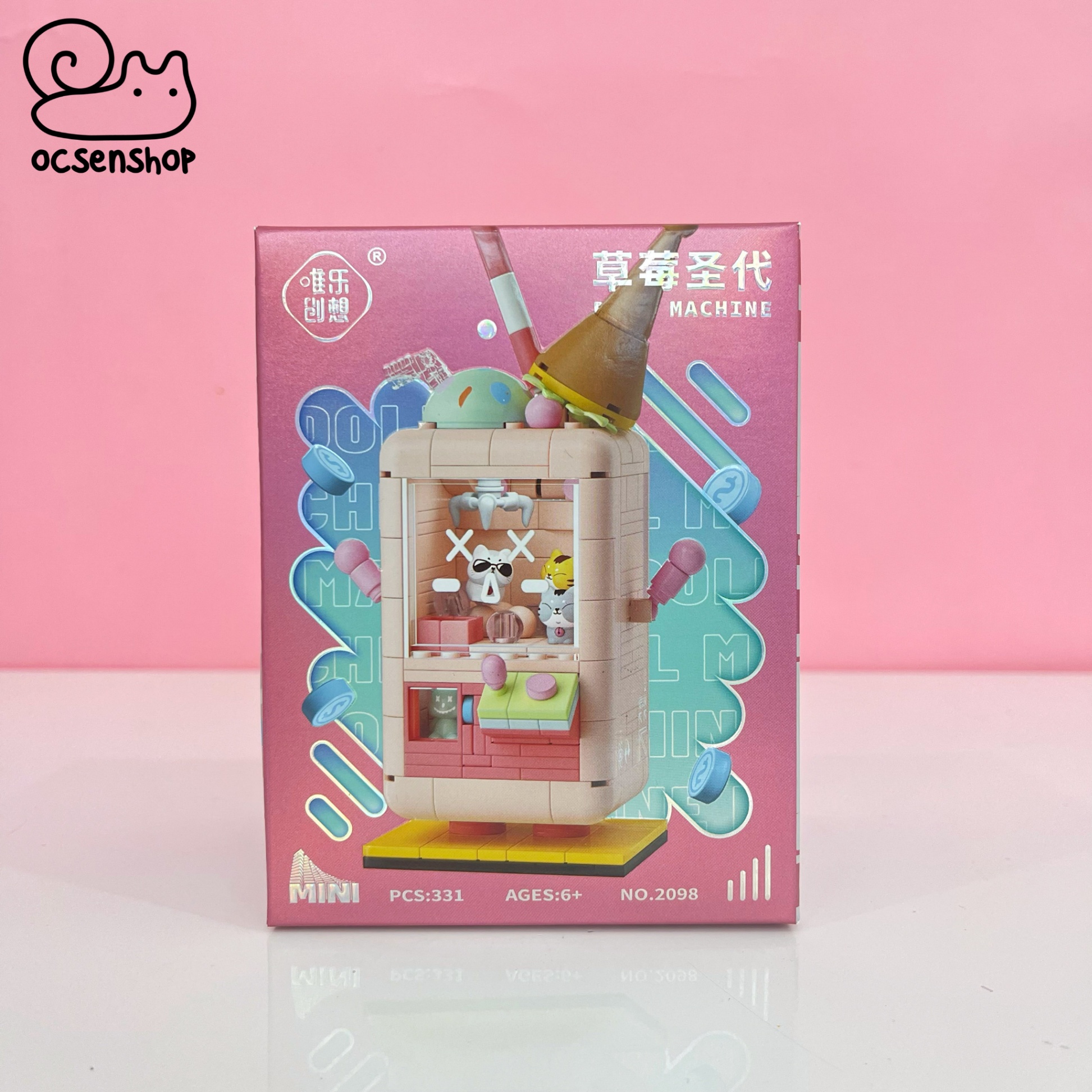 Bộ xếp hình Doll Machine