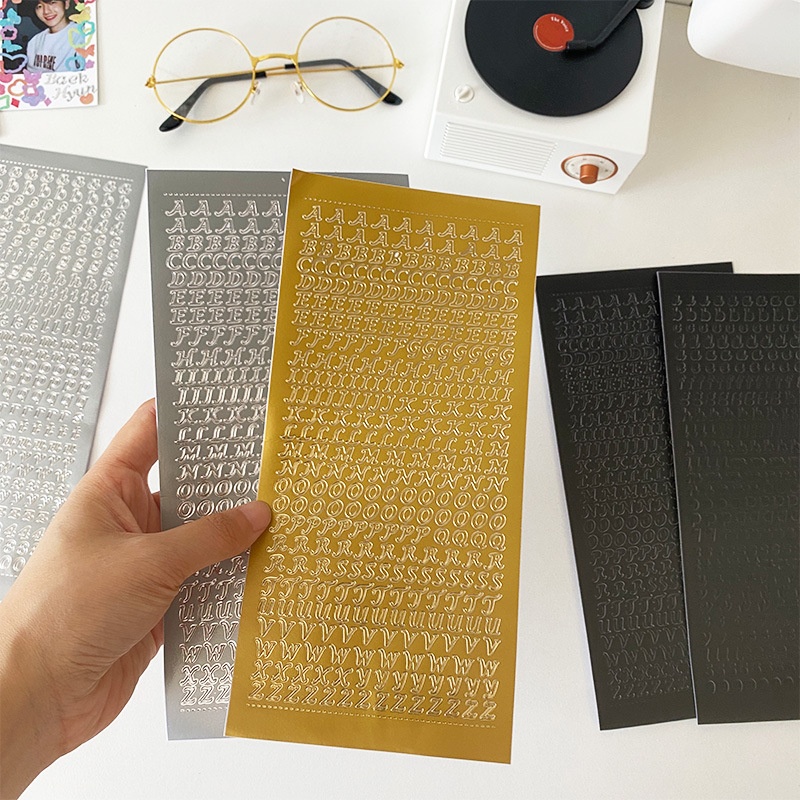 Sticker Bảng chữ cái