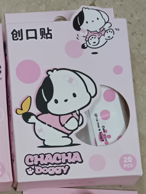 Hộp băng dán cá nhân Chacha Doggy